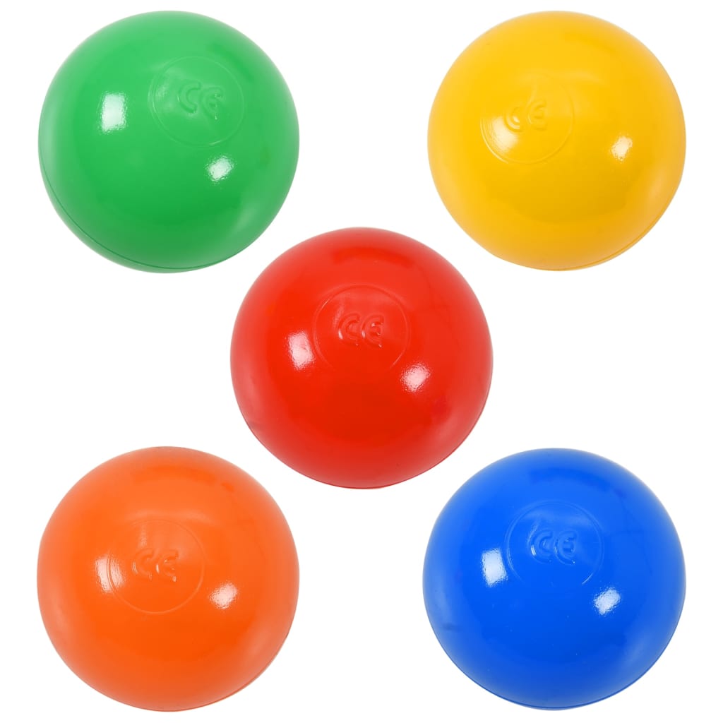 Ballenbak voor kinderen met 300 ballen 75x75x32 cm