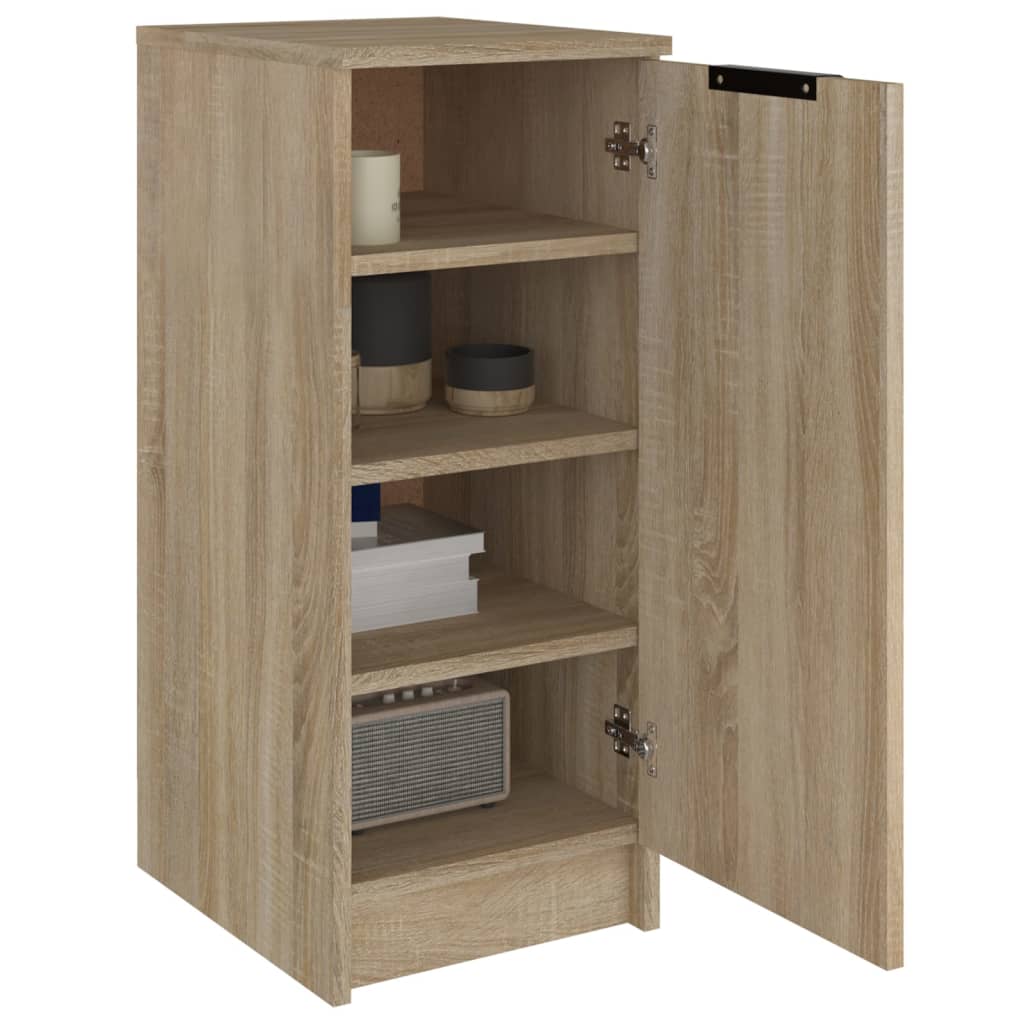 Schoenenkast 30x35x70 cm bewerkt hout sonoma eikenkleurig