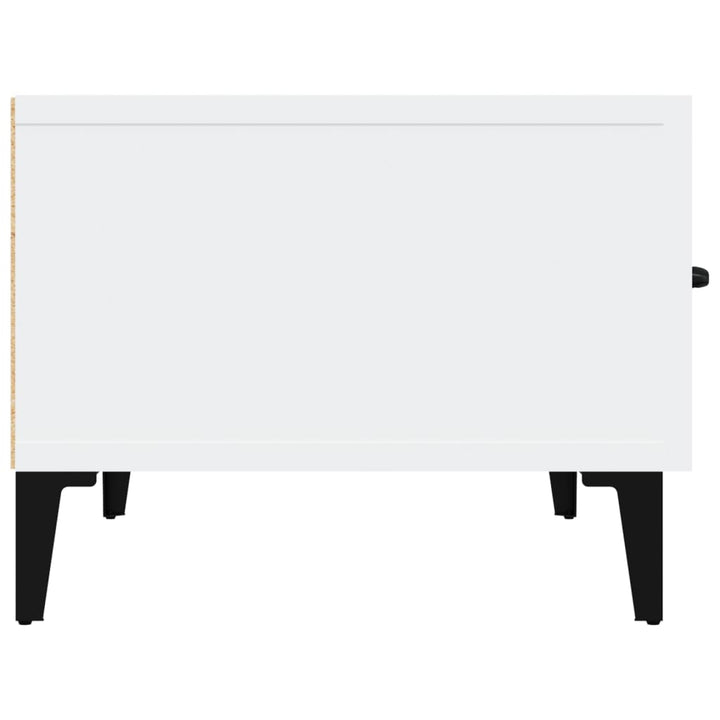Tv-meubel 150x34,5x30 cm bewerkt hout wit