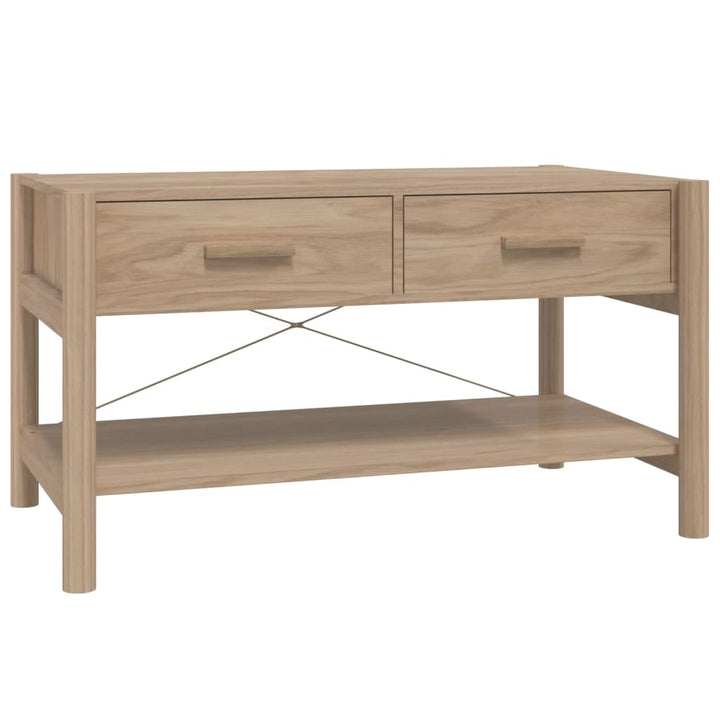 Salontafel 82x48x45 cm bewerkt hout