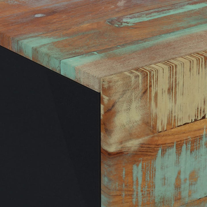 Nachtkastje 40x33x46 cm massief gerecycled hout
