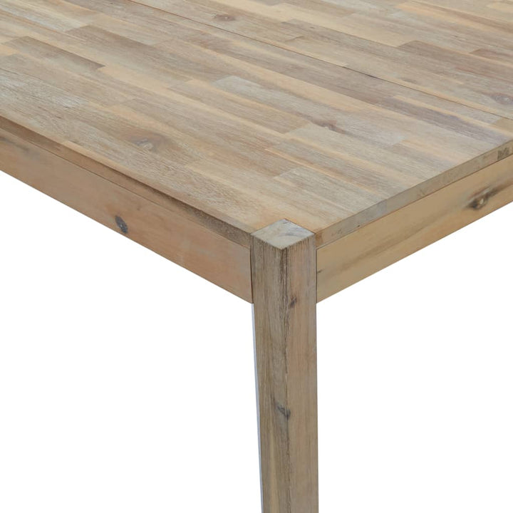 Eettafel 110x70x75 cm massief acaciahout