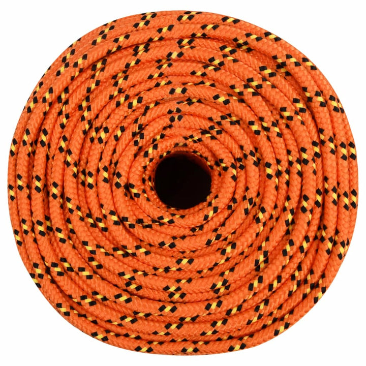 Boottouw 6 mm 25 m polypropyleen oranje