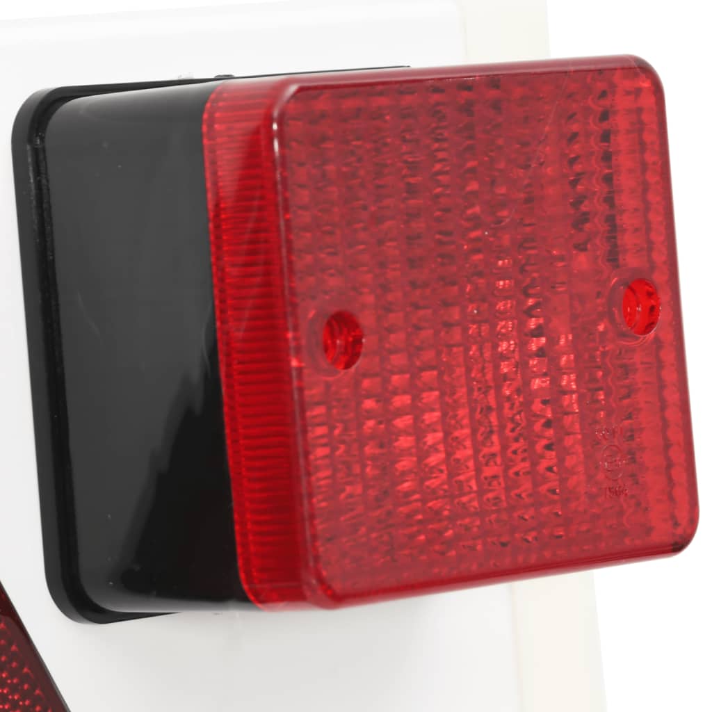 Aanhangerverlichting klassiek peertje 12 V 115x7x14 cm rood