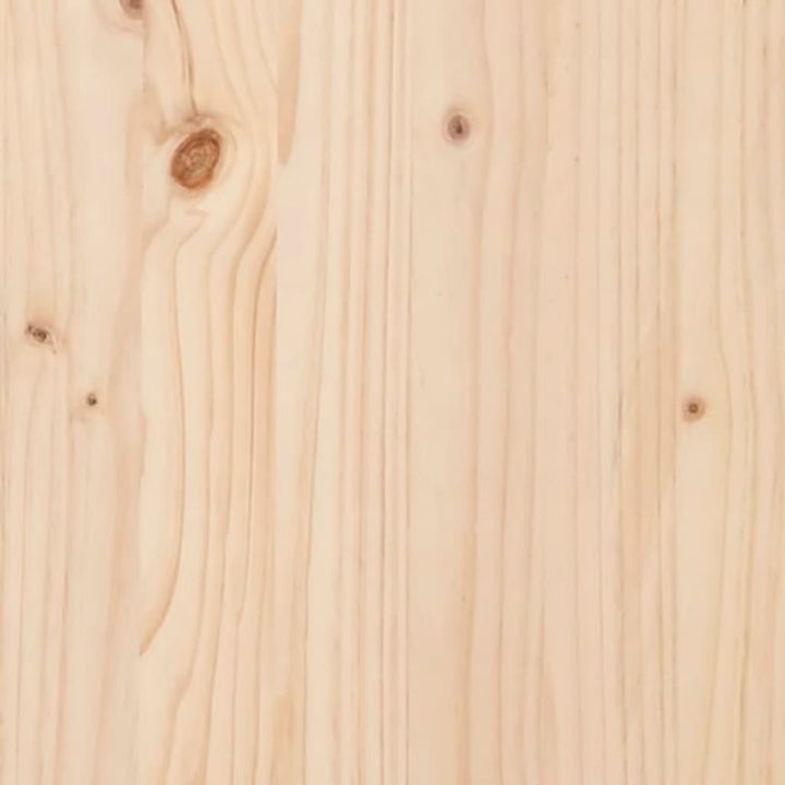 Hondenmand 61,5x49x9 cm massief grenenhout