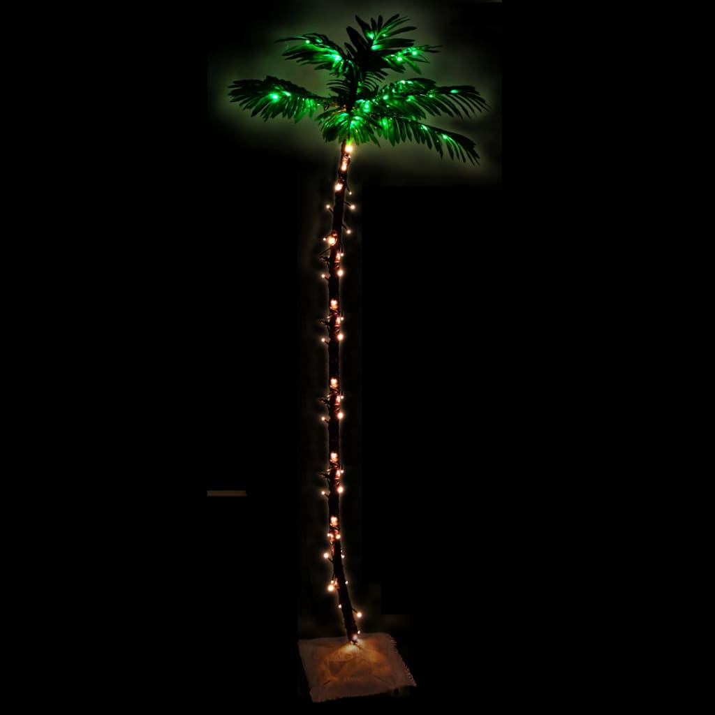 Palmboom LED 192 LED's warmwit 300 cm