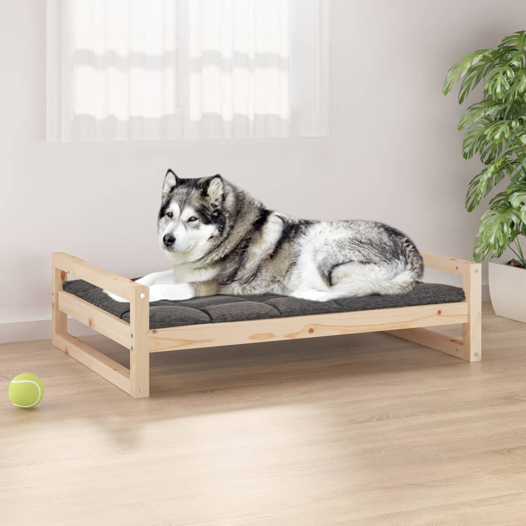 Hondenmand 105,5x75,5x28 cm massief grenenhout