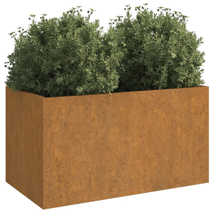 Plantenbak 62x40x39 cm cortenstaal