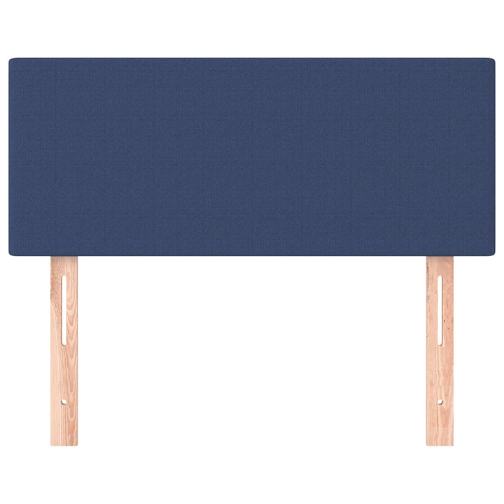 Hoofdbord 90x5x78/88 cm stof blauw
