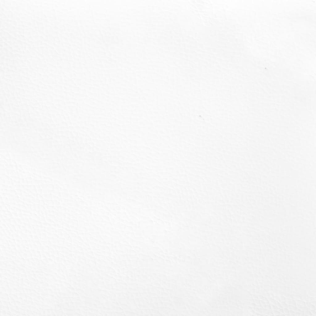 Hoofdborden 2 st 72x5x78/88 cm kunstleer wit