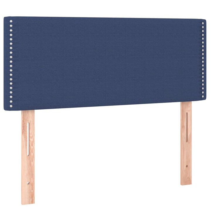 Hoofdbord 80x5x78/88 cm stof blauw