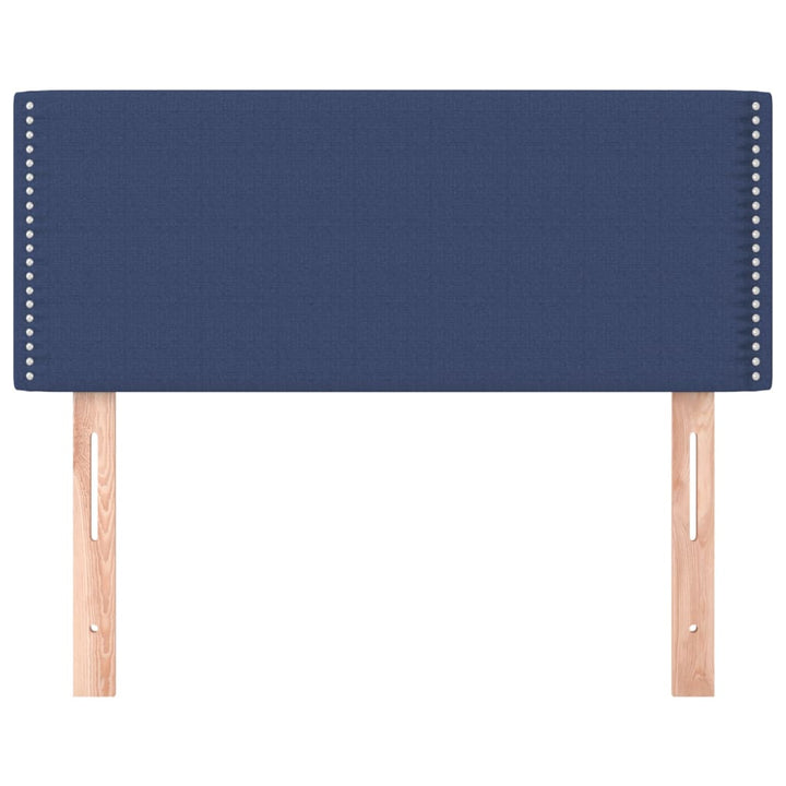 Hoofdbord 80x5x78/88 cm stof blauw