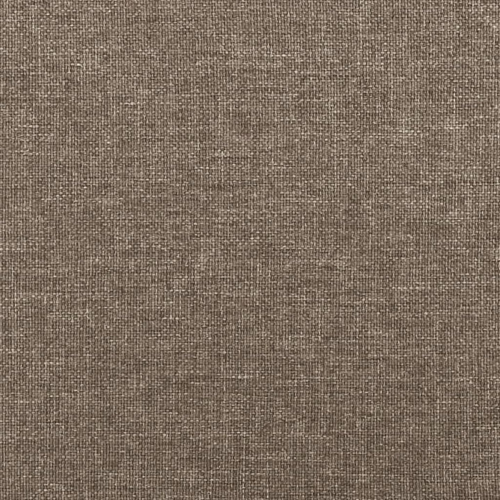 Hoofdborden 2 st 72x5x78/88 cm stof taupe