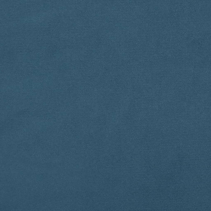 Hoofdborden 2 st 72x7x78/88 cm fluweel donkerblauw