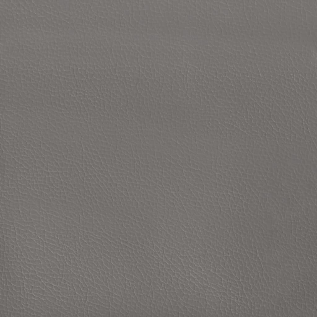 Hoofdbord 90x5x78/88 cm kunstleer grijs