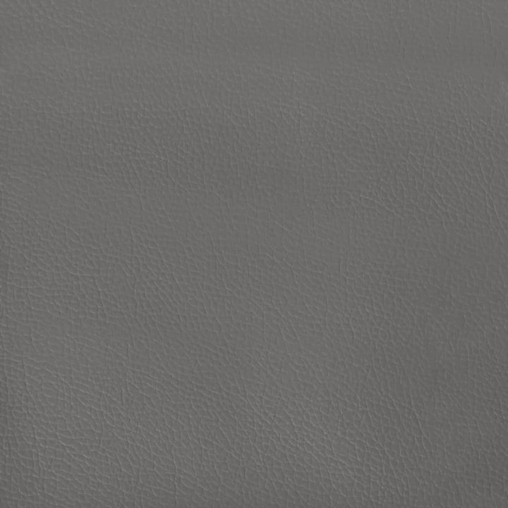 Hoofdborden 2 st 90x5x78/88 cm kunstleer grijs