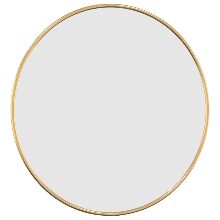 vidaXL Wandspiegel rond ø˜40 cm goudkleurig