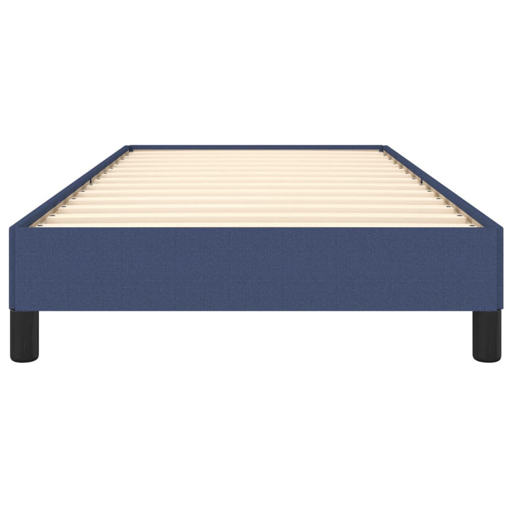 Bedframe stof blauw 90x190 cm