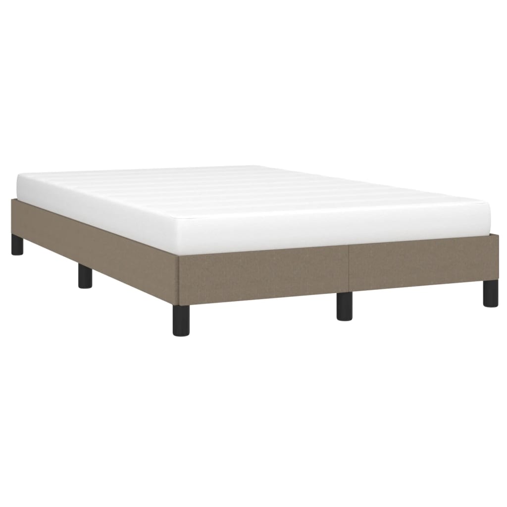 Bedframe stof taupe 120x200 cm