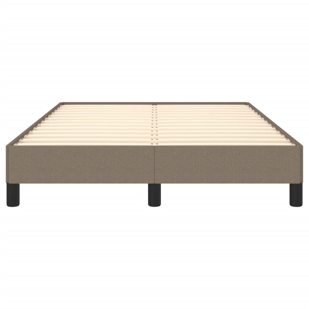 Bedframe stof taupe 120x200 cm