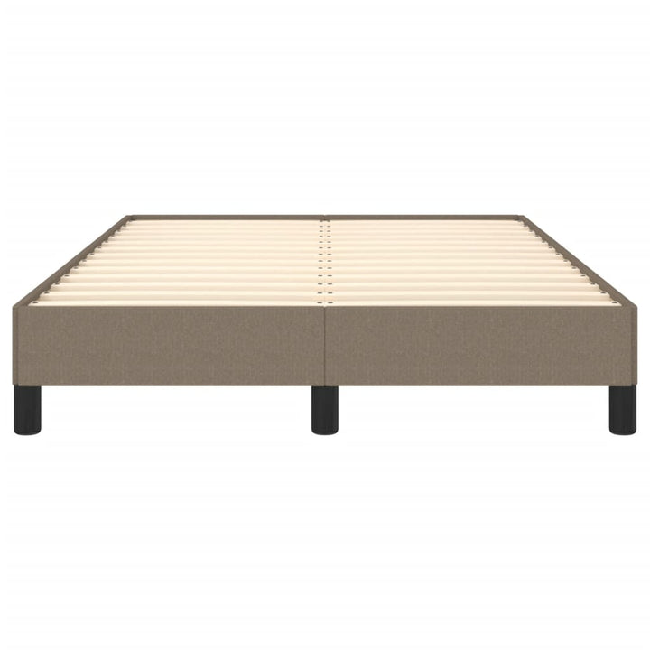 Bedframe stof taupe 120x200 cm