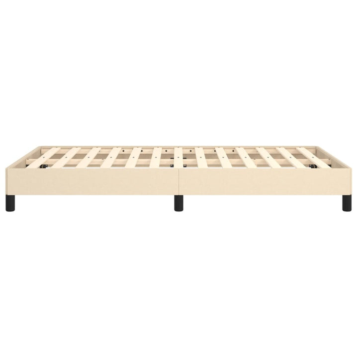 Bedframe stof crèmekleurig 120x200 cm