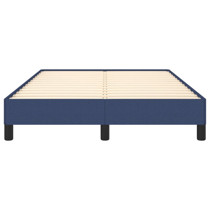 Bedframe stof blauw 120x200 cm