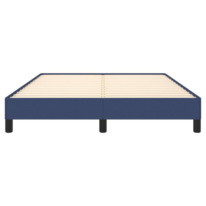 Bedframe stof blauw 140x190 cm