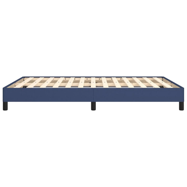 Bedframe stof blauw 140x190 cm