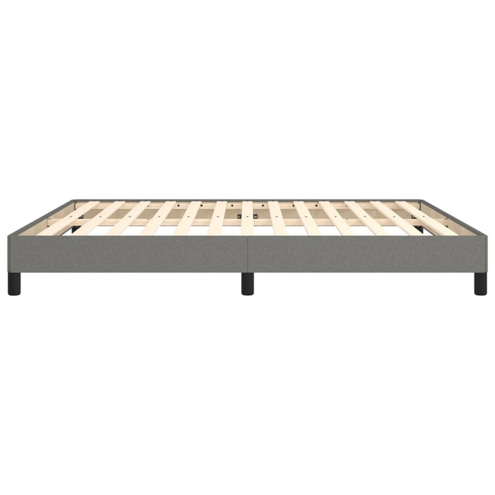 Bedframe stof donkergrijs 180x200 cm