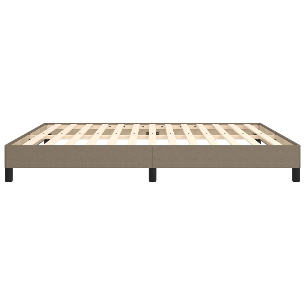 Bedframe stof taupe 180x200 cm