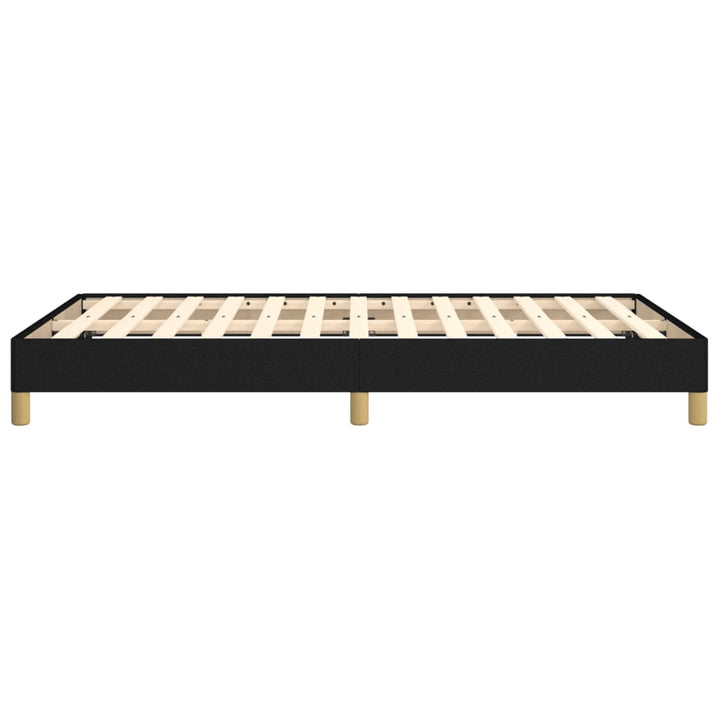 Bedframe stof zwart 120x200 cm