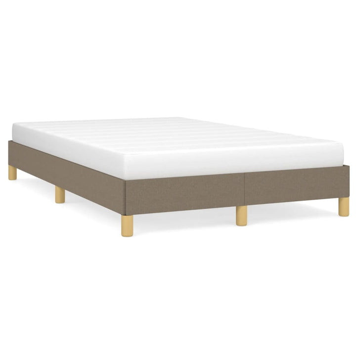 Bedframe stof taupe 120x200 cm