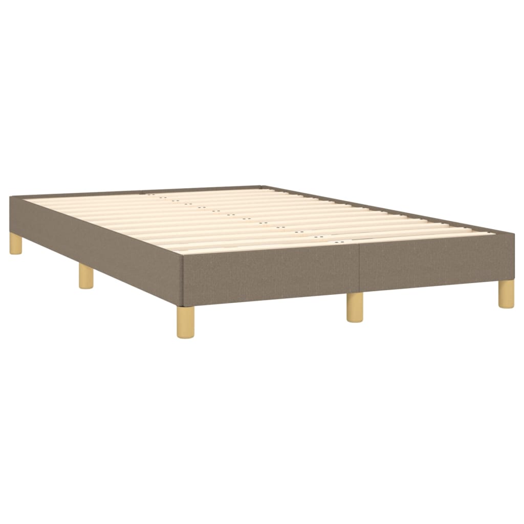 Bedframe stof taupe 120x200 cm