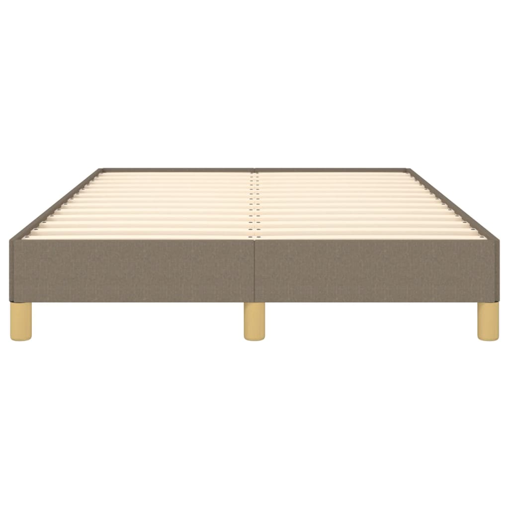 Bedframe stof taupe 120x200 cm