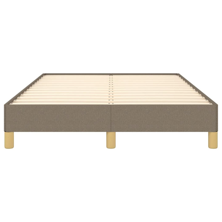 Bedframe stof taupe 120x200 cm