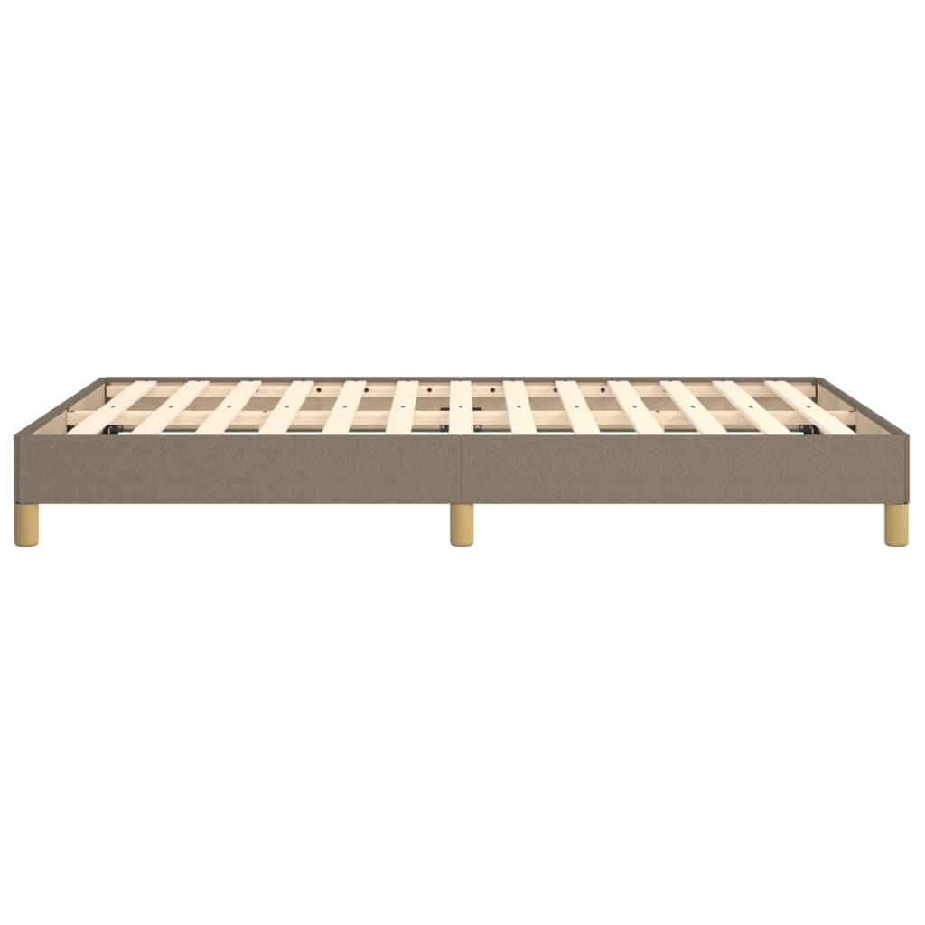 Bedframe stof taupe 120x200 cm