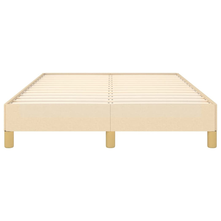 Bedframe stof crèmekleurig 120x200 cm