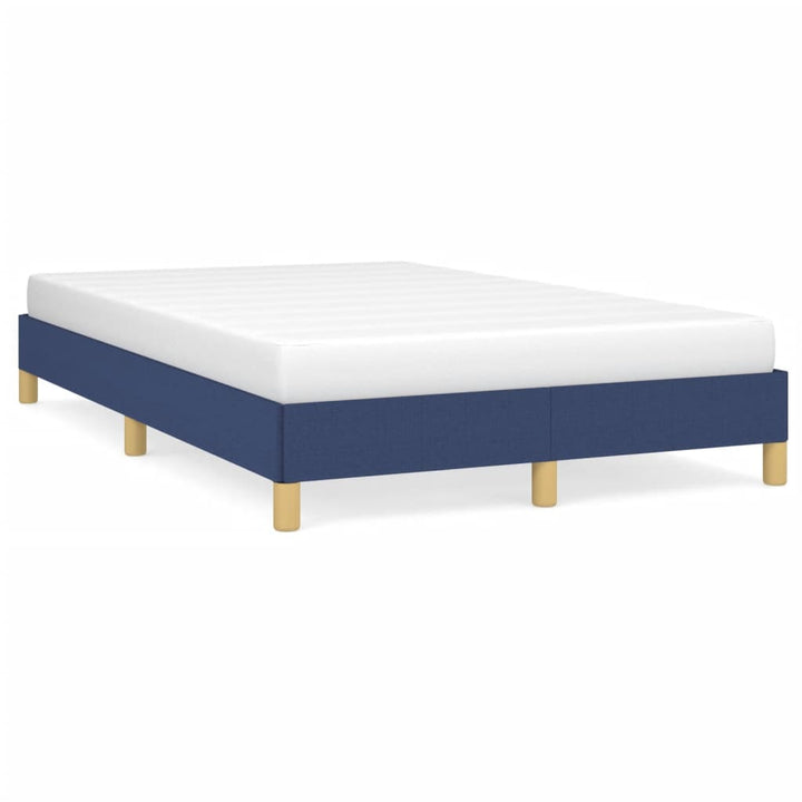 Bedframe stof blauw 120x200 cm