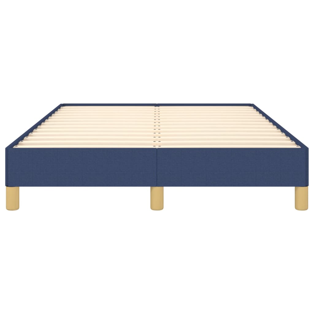 Bedframe stof blauw 120x200 cm