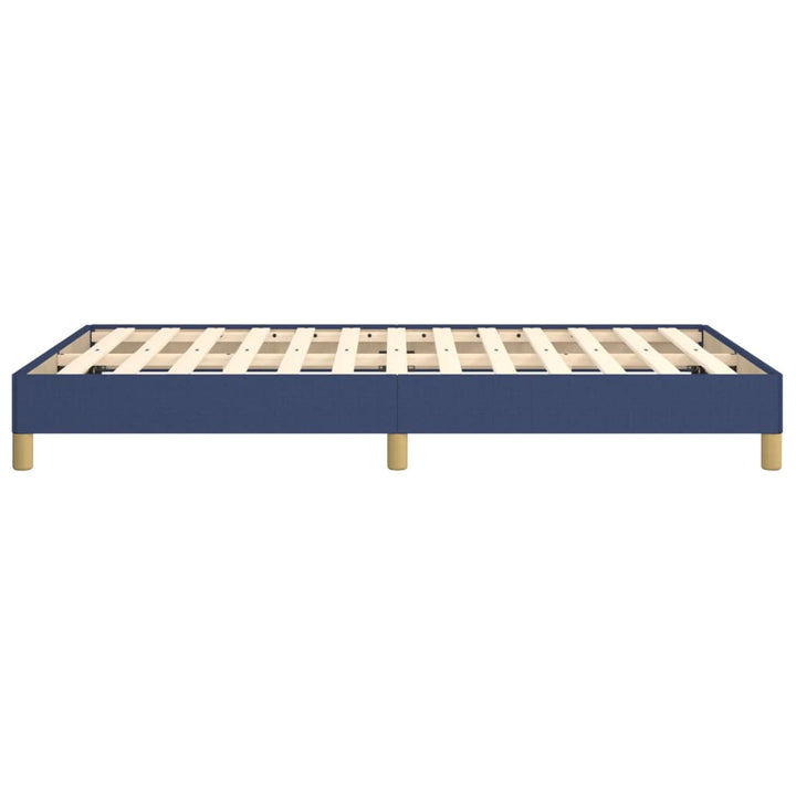 Bedframe stof blauw 120x200 cm