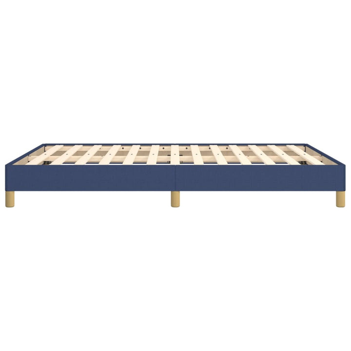 Bedframe stof blauw 140x190 cm