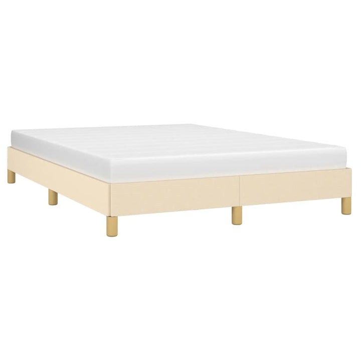 Bedframe stof crèmekleurig 140x200 cm