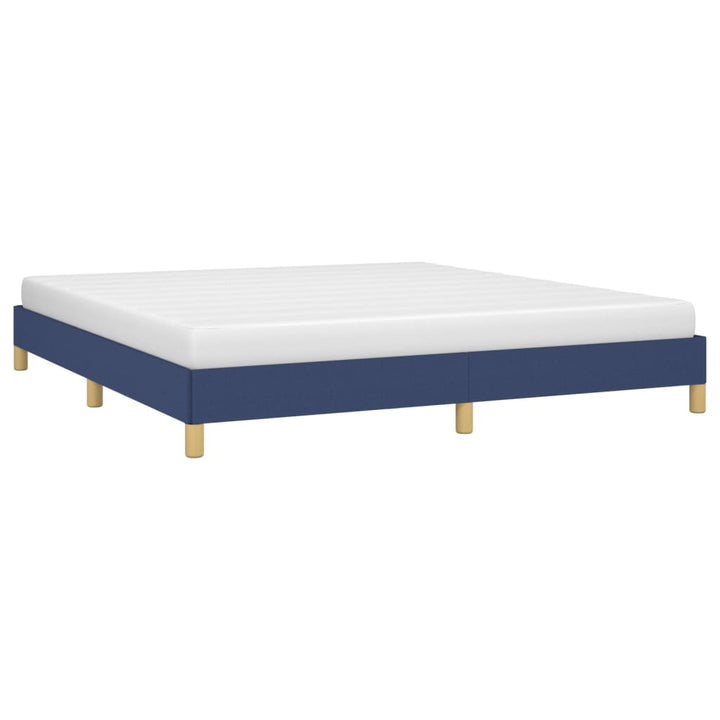 Bedframe stof blauw 180x200 cm