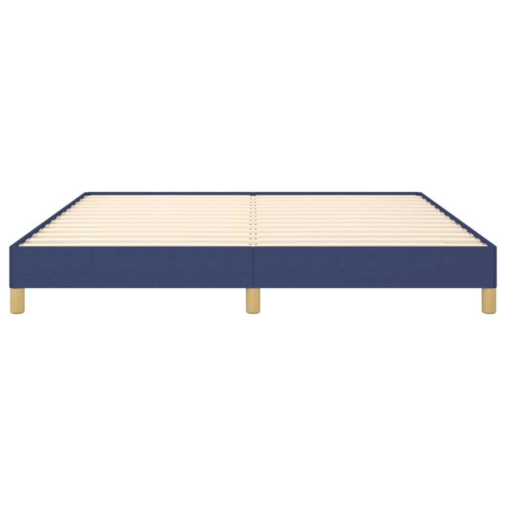 Bedframe stof blauw 180x200 cm