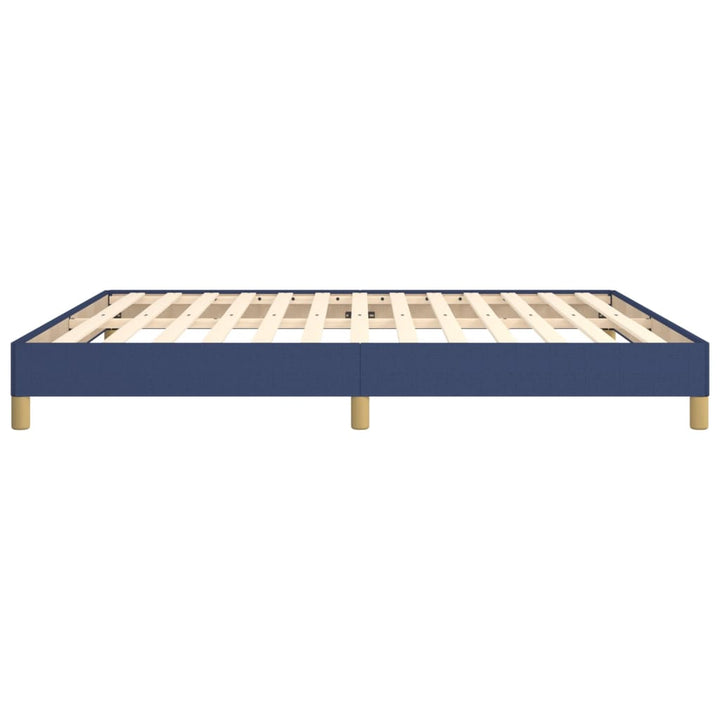 Bedframe stof blauw 180x200 cm