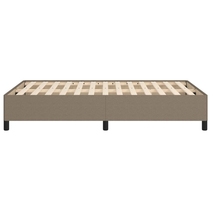 Bedframe stof taupe 120x200 cm