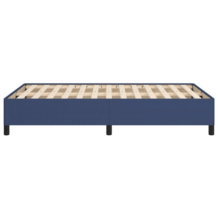 Bedframe stof blauw 120x200 cm