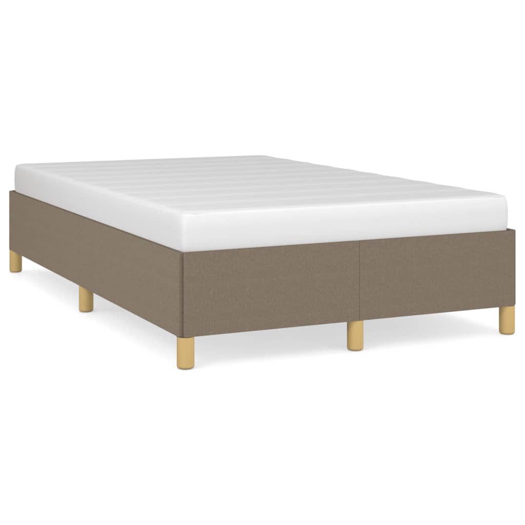 Bedframe stof taupe 120x200 cm