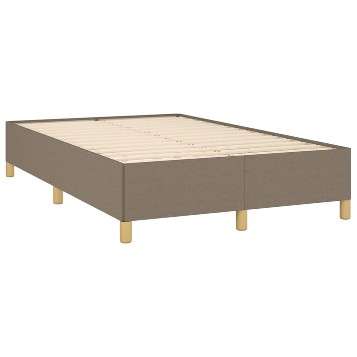 Bedframe stof taupe 120x200 cm